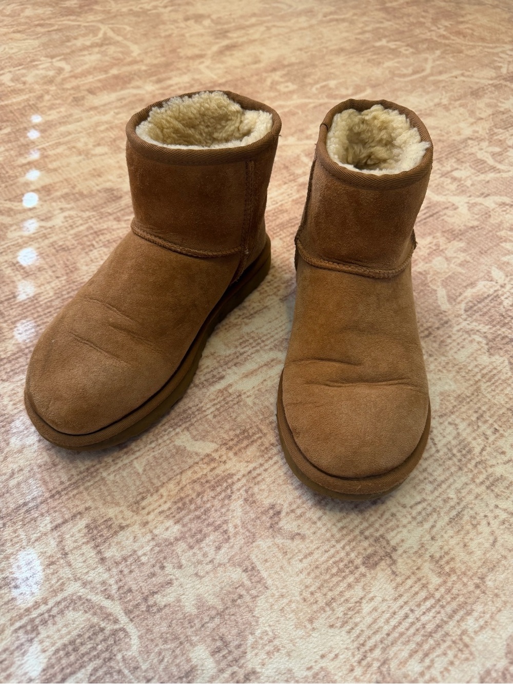 UGG Classic Mini Boot in Chestnut - Picture 2 of 6